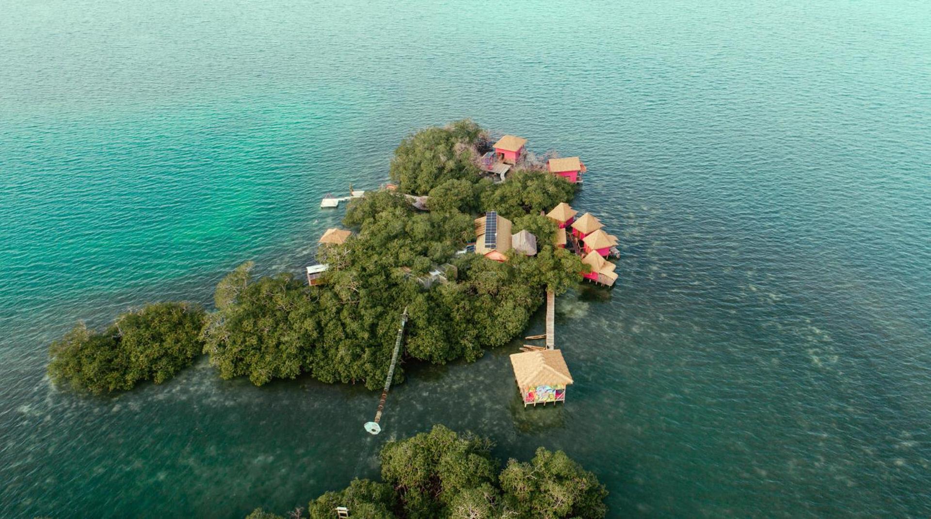 Urraca Monkey Island Eco Resort (Adults Only) Punta Laurel Exterior foto