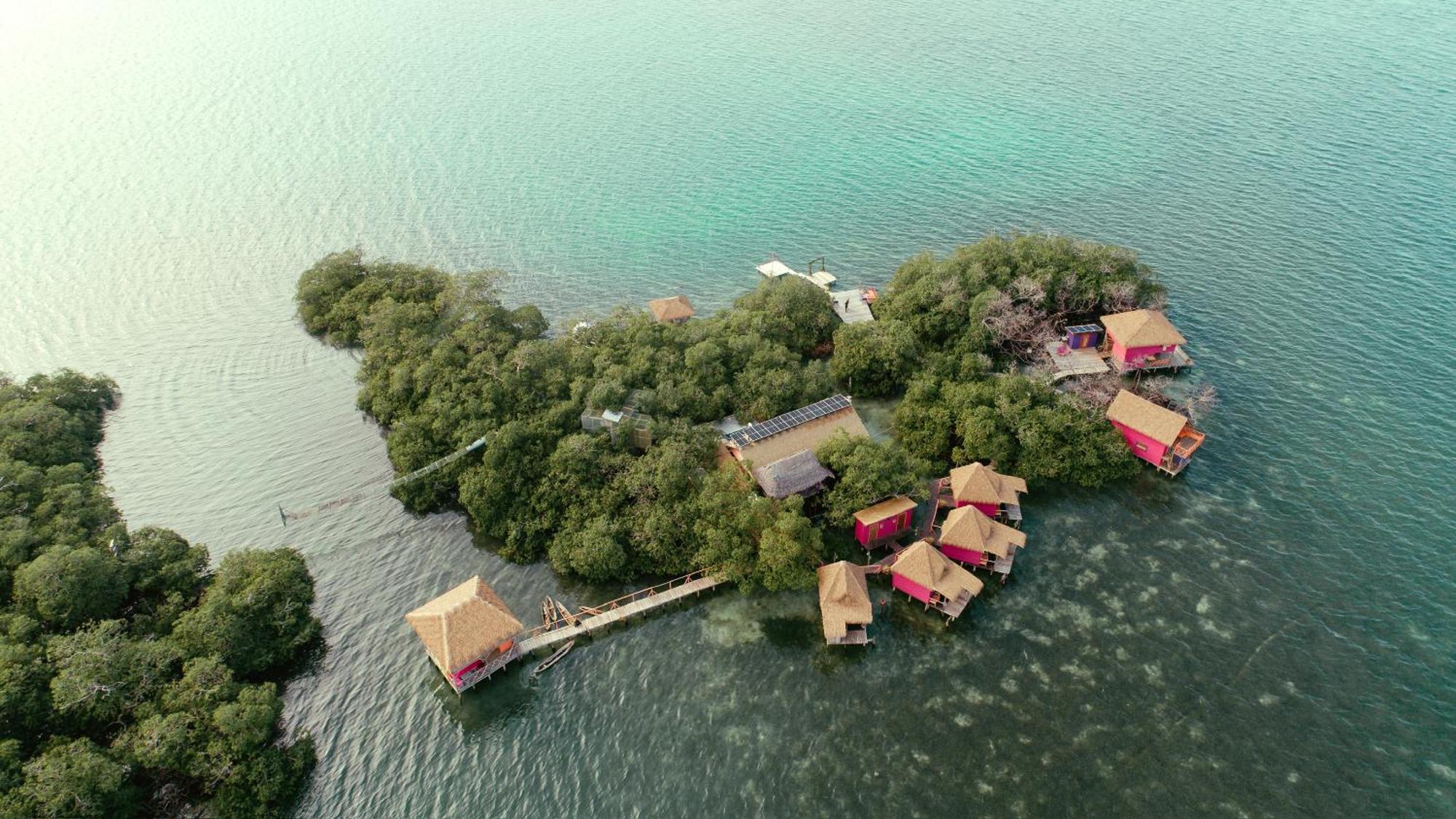 Urraca Monkey Island Eco Resort (Adults Only) Punta Laurel Exterior foto